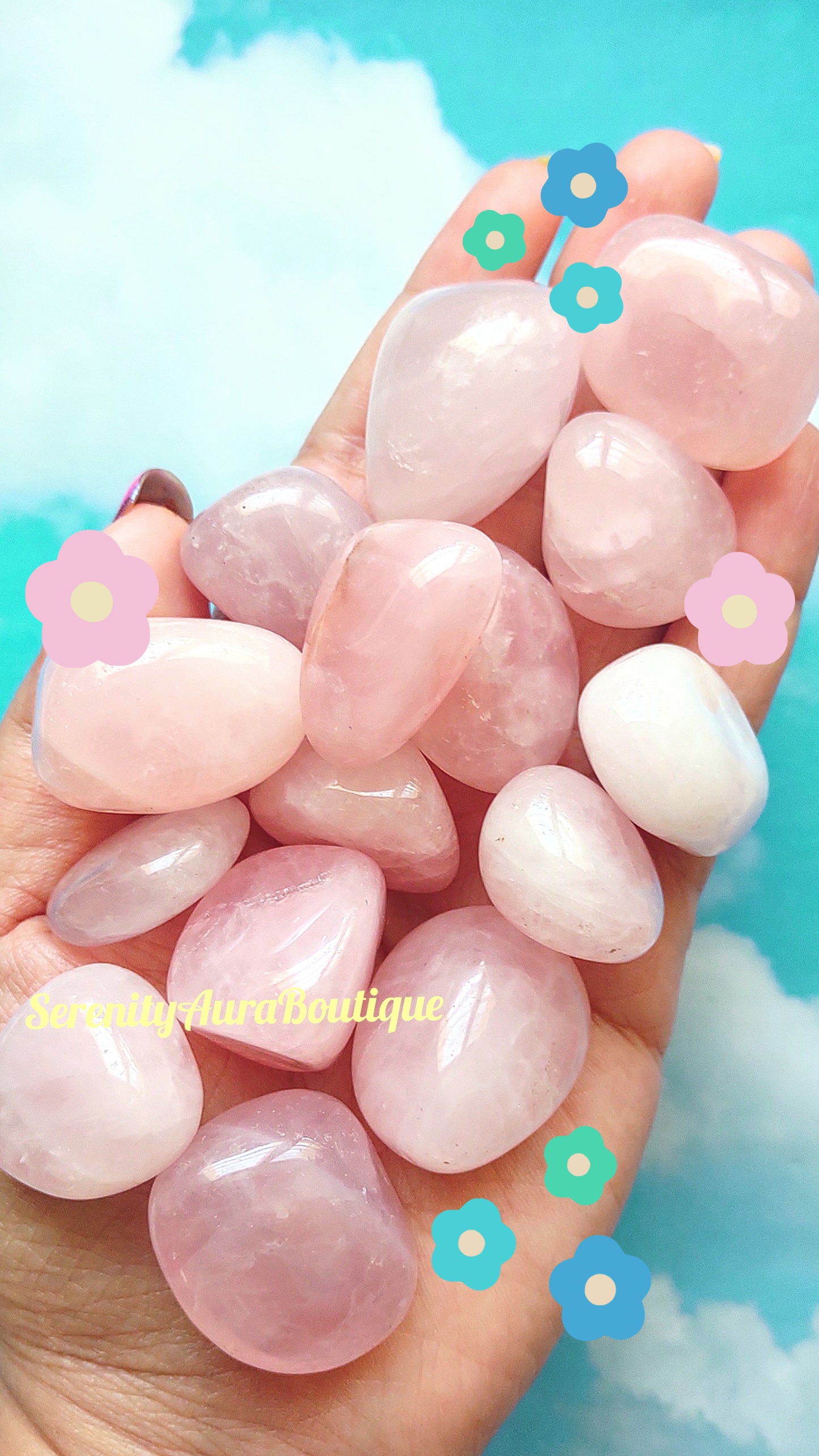 Rose Quartz Tumbles