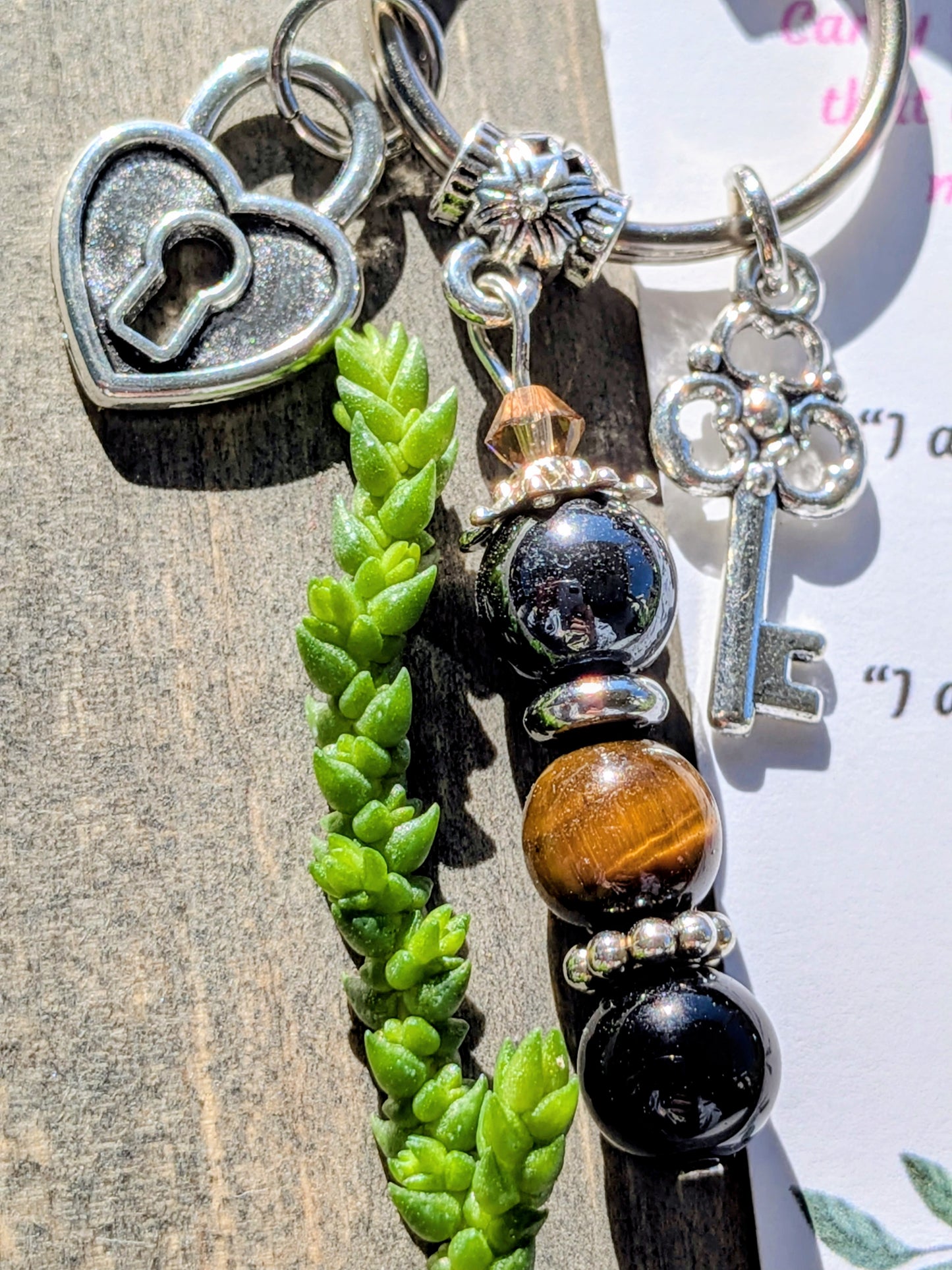 Protection Crystal Keychains