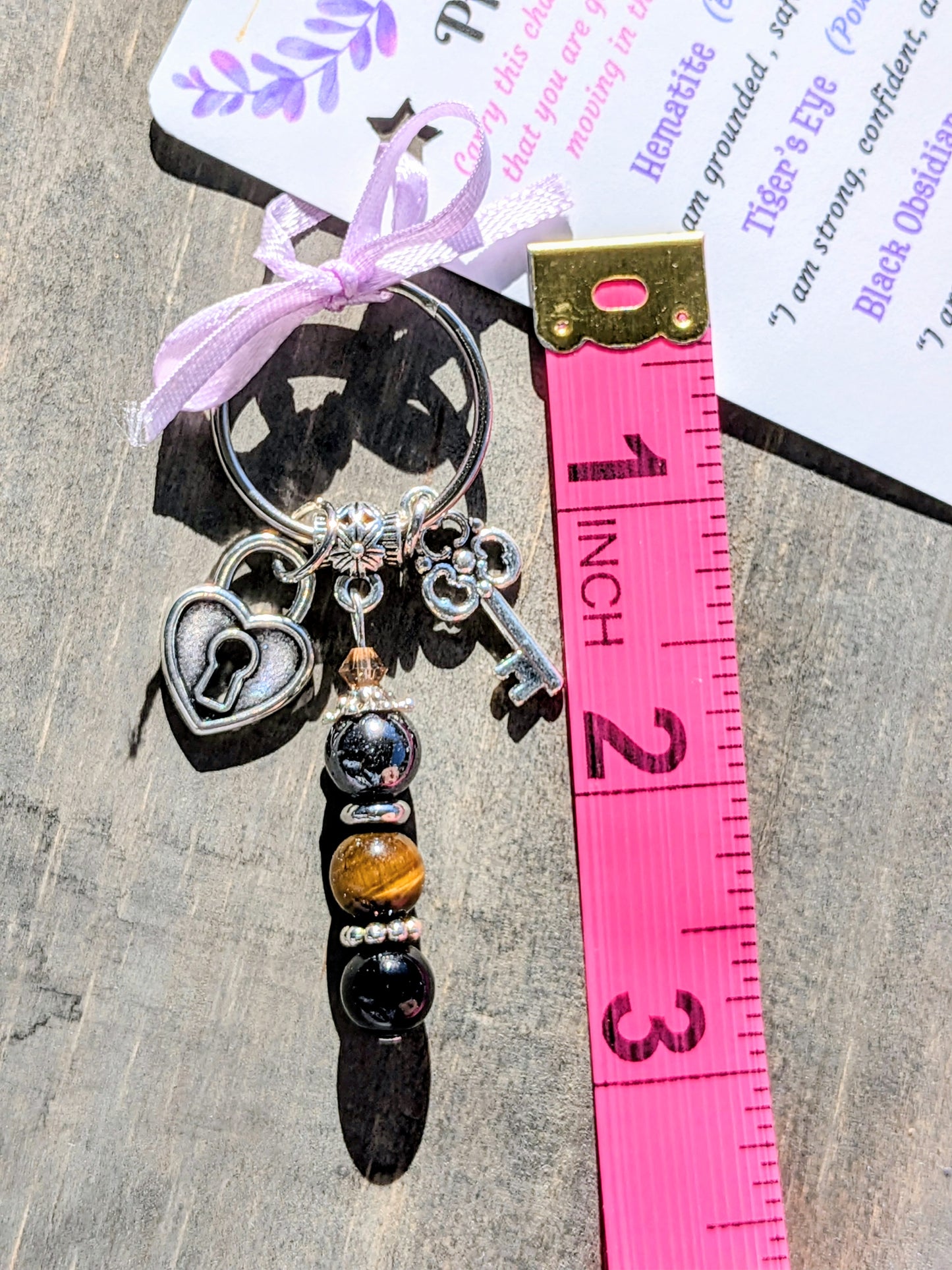 Protection Crystal Keychains