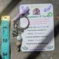 Abundance & Luck Crystal Keychain