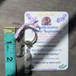 Manifestation & New Beginning Crystal Keychain