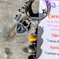 Career Confidence Crystal Keychain