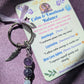 Calm & Emotional Balance Crystal Keychain