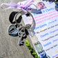 Focus and Clarity Crystal Keychain