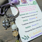 Abundance & Luck Crystal Keychain