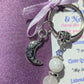 Manifestation & New Beginning Crystal Keychain