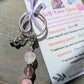 Self-Love Glow Crystal Keychain