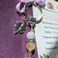 Abundance & Luck Crystal Keychain