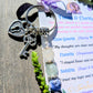 Focus and Clarity Crystal Keychain