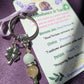 Abundance & Luck Crystal Keychain