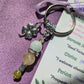 Abundance & Luck Crystal Keychain