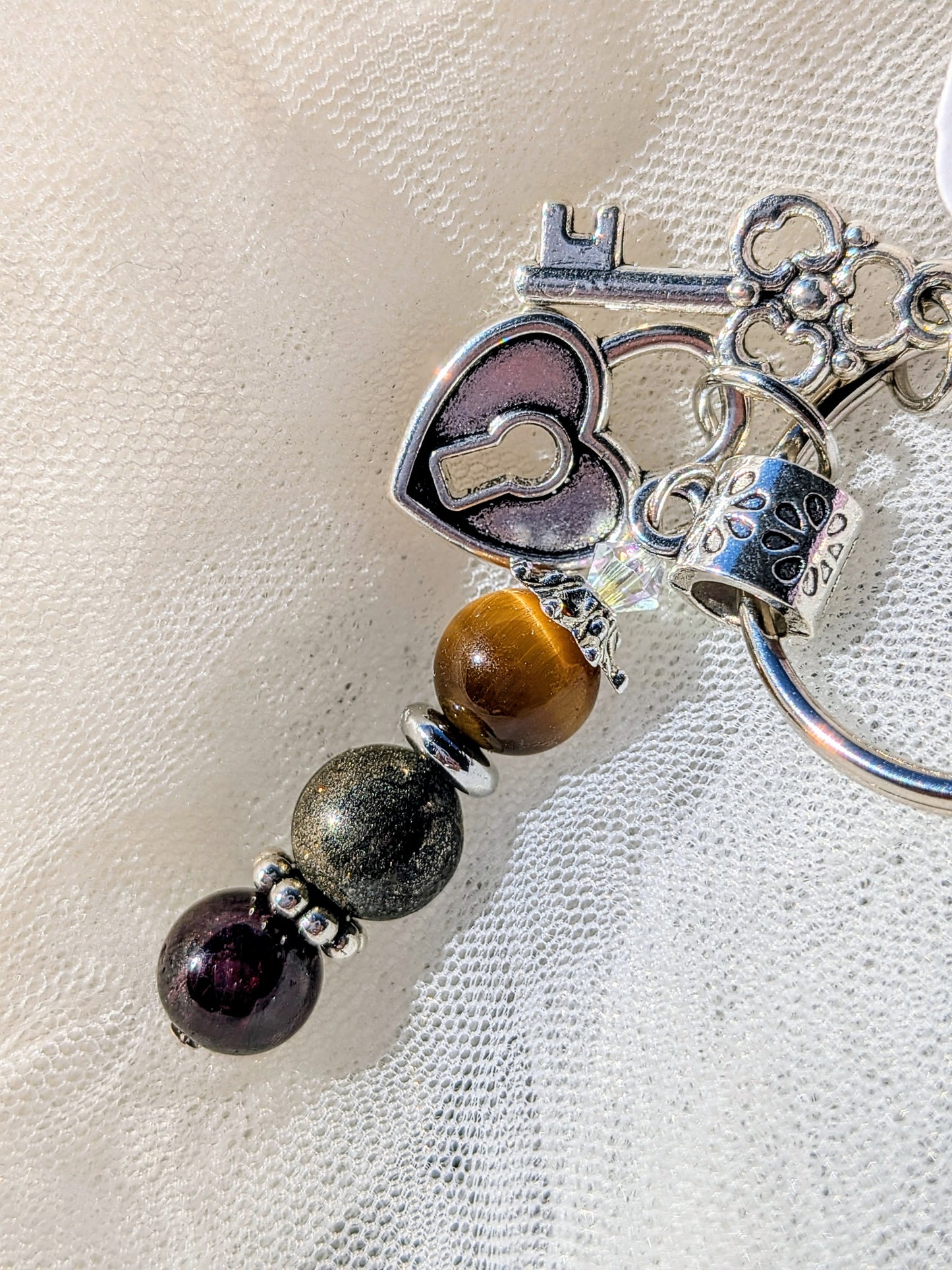 Career Confidence Crystal Keychain