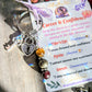 Career Confidence Crystal Keychain