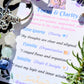 Focus and Clarity Crystal Keychain