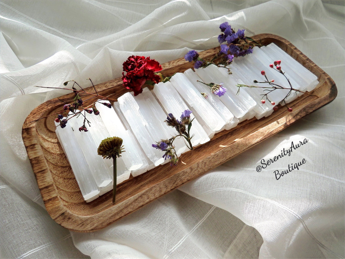 Satin Spar Wands (Selenite)